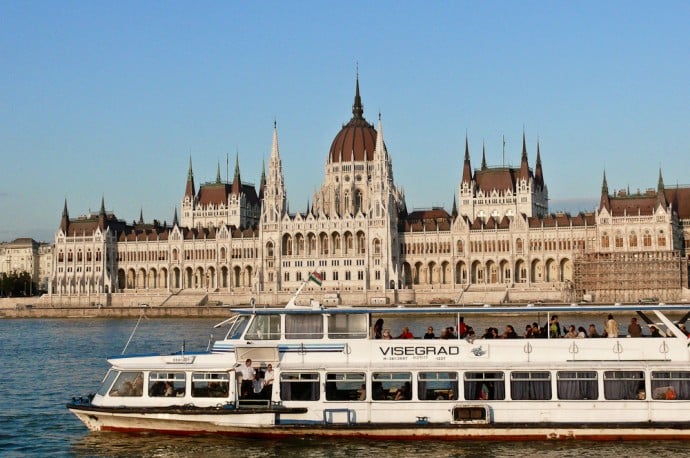 Parlamentsgebäude, Budapest, Ungarn