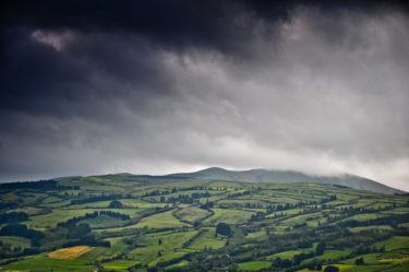 Gewitterwolken, Faial, Azoren, Portugal