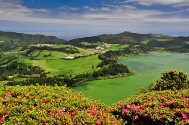Lagoa das Furnas, Sao Miguel, Azoren, Portugal
