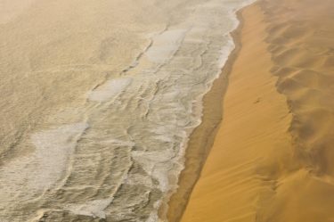 Wüste trifft auf Atlantik, Skelettküste, Namibia