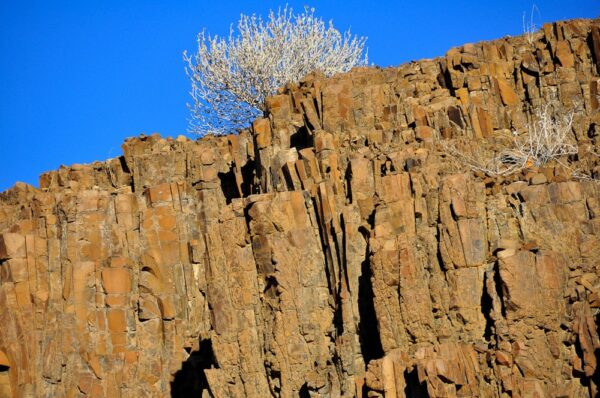 Orgelpfeifen aus Basalt, Khorixas, Damaraland, Namibia