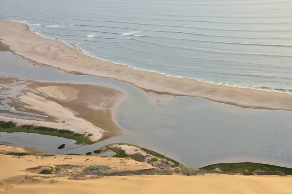 Lagunenlandschaft, Sandwich Harbour, Namibia