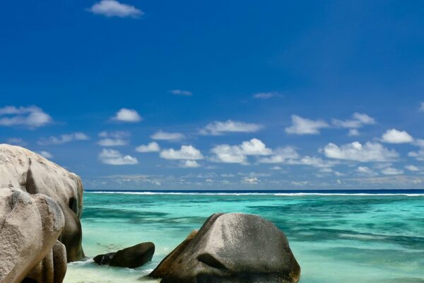 Strand von Anse Source d´Argent, La Digue, Seychellen