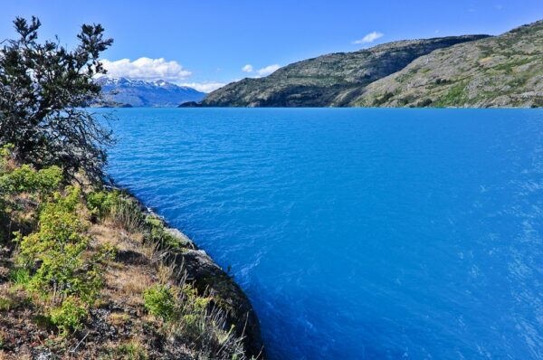 Lago General Carrera bei Puerto Guadal, Región Aysén, Patagonien, Chile