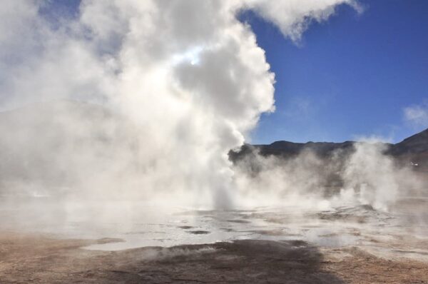 El Tatio, höchstgelegenes Geysirfeld der Welt (4.280 m), Región de Antofagasta, Chile