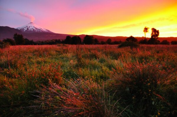 Vulkan Villarica, Pucon, Patagonien, Región de la Auracania, Chile