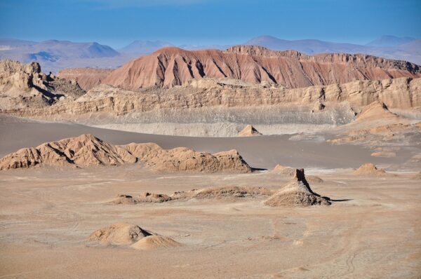 Mondlanschaft, Valle de la Luna, Atacama-Wüste, Región de Antofagasta, Chile