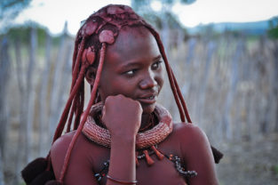 Himba-Mädchen, Namibia