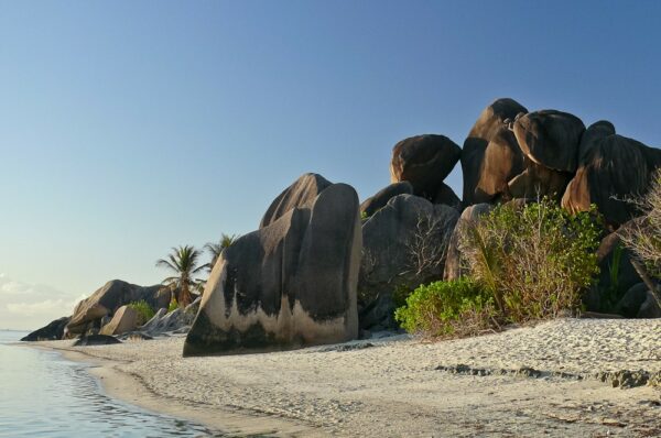 Strand Anse Source d´Argent, La Digue, Seychellen