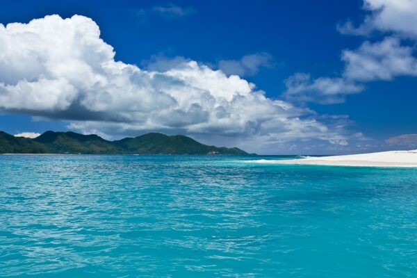 Strand auf Cousin, Seychellen