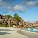 Strand von Grand Anse, La Digue, Seychellen