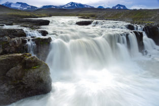 Wasserfall, Island