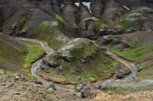 Island - Flusschleife im Fjallabak