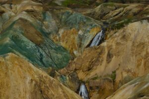 Island - Wasserfälle im Landmannalaugar