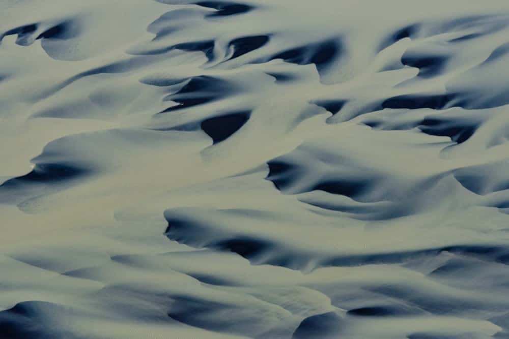 Luftbilder 003 | Luftaufnahme eines Flussdeltas, Landeyarsandur, Island Luftaufnahme eines Flussdeltas, Landeyarsandur, Island