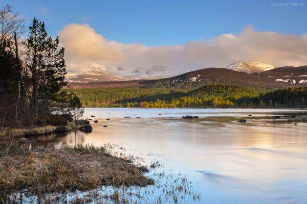 Loch Morlich, Cairngorms Nationalpark, Schottland