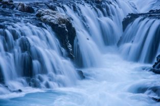Wasserfall Bruarfoss, Island