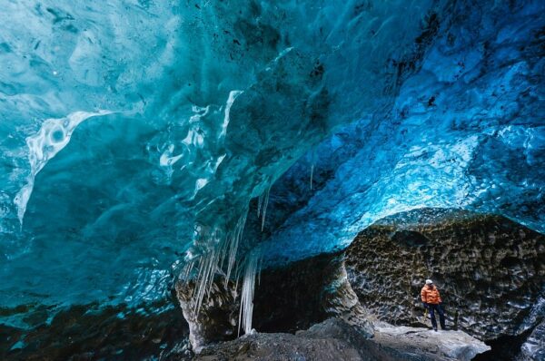 Eishöhle, Skaftafell Nationalpark, Island