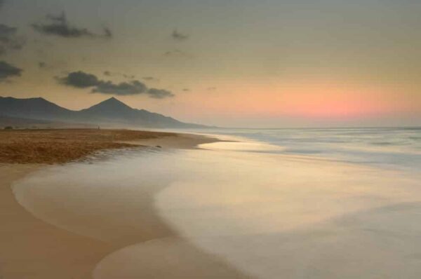 Strand Playa Cofete, Barlovento, Jandia-Halbinsel, Fuerteventura, Kanaren, Spanien