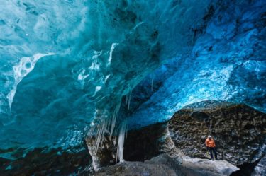Eishöhle, Skaftafell, Island