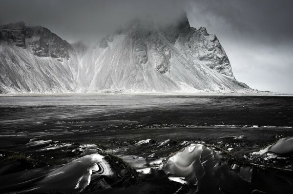 Vestrahorn, Bergmassiv Klifatindur, Island