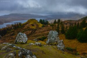 Schottland - Bergwelt auf Isle of Skye