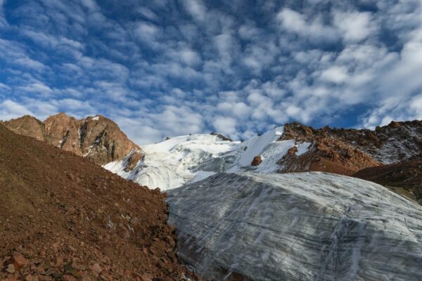 Manschuk-Gletscher (3.700 m), Kasachstan