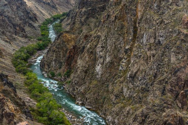 Oberlauf des Sharyn River, Kasachstan