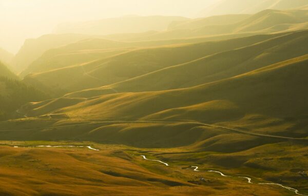 Kasachstan - Steppe auf Assy Plateau