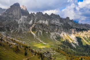 Dolomiten - Herbst am Rosengarten, Südtirol