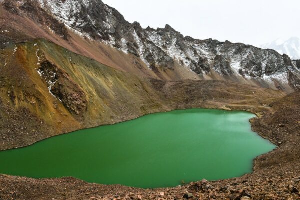 Manschuk-Gletschersee, Kasachstan