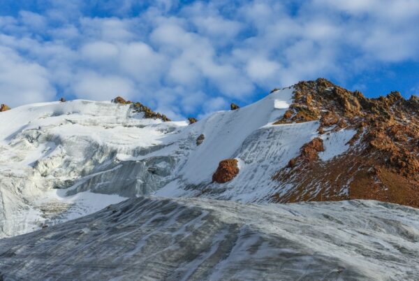 Manschuk Gletscher, Ile Alatau Nationalpark, Kasachstan