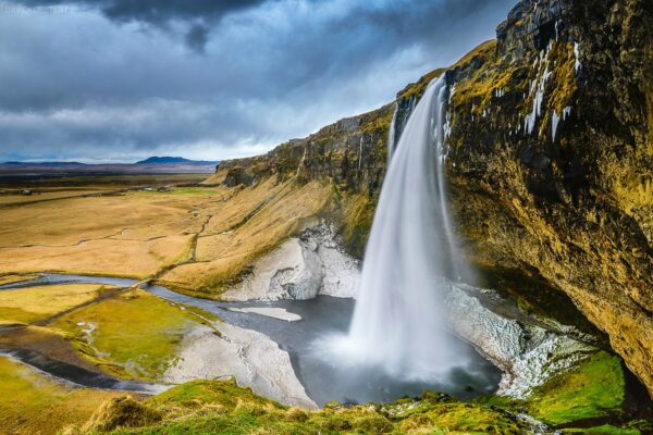 Island - Seljalandsfoss Wasserfall