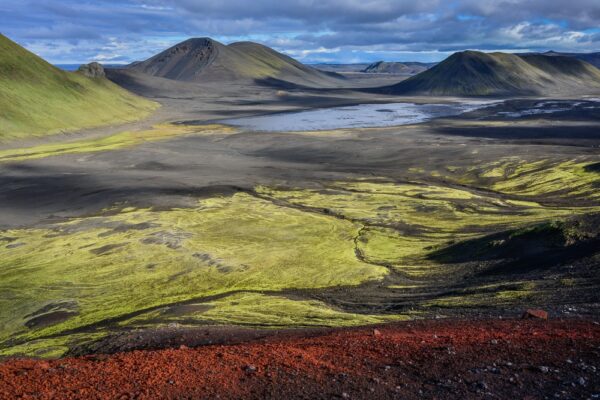 Vulkanlanschaft, Fjallabak, Hochland, Island