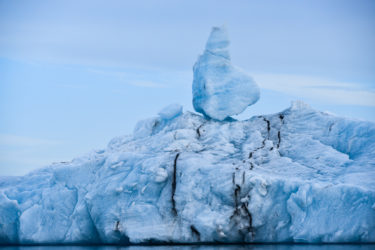 Eisberge im Meer, Island