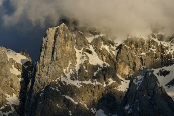 Nordwand des Triglav, Julische Alpen, Slowenien