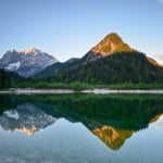 Bergsee, Julische Alpen, Slowenien