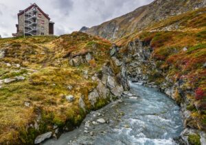 Franz Senn Hütte, Stubaier Alpen, Tirol, Österreich