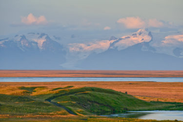 Gletscher im Hochland, Island