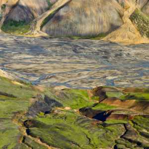 Island 30 | Mäander in Landmannalaugar, Island Mäander in Landmannalaugar, Island