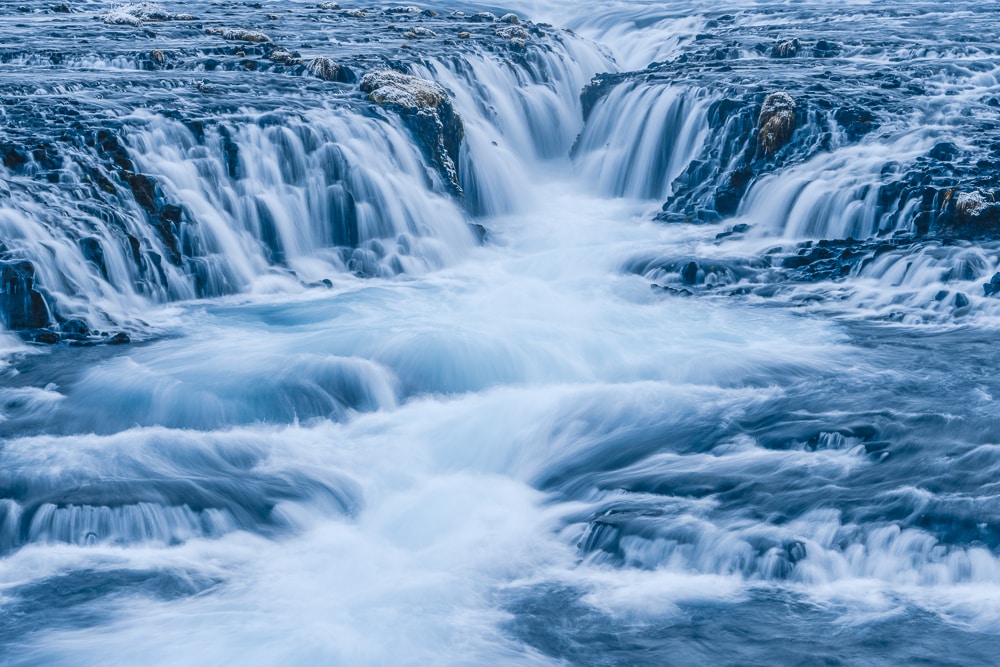 Wasserfall Bruarfoss, Island