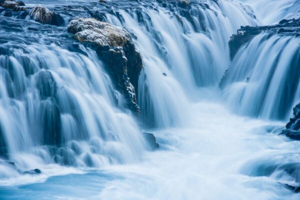 Wasserfall Bruarfoss, Island