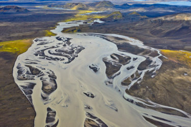 Sanderfluss im Fjallabak, Island