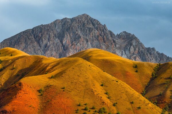 Berglandschaft im Tian Shan, Kirgistan, Kirgisien