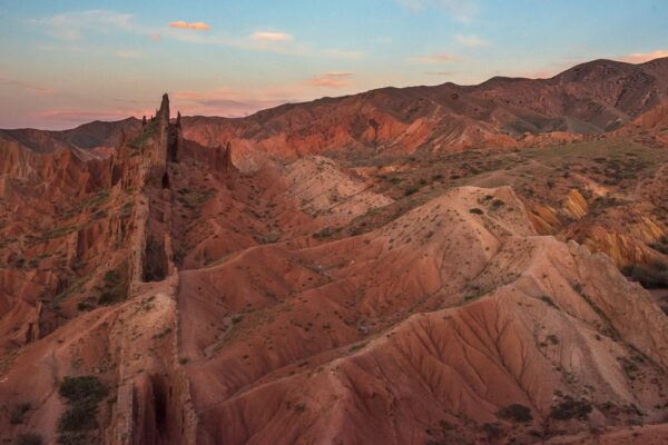 Skazka Berge, Issyk Kul, Tien Shan, Kirgistan (Kirgisien)