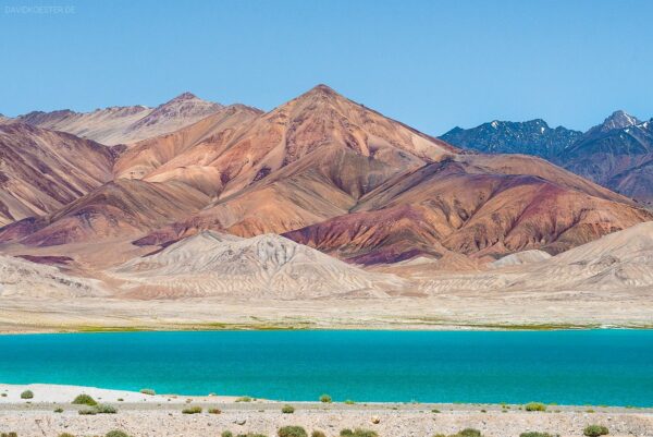 Gletschersee, Tadschikistan, Asien