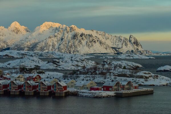 Svolvaer, Trollfjord, Lofoten, Norwegen