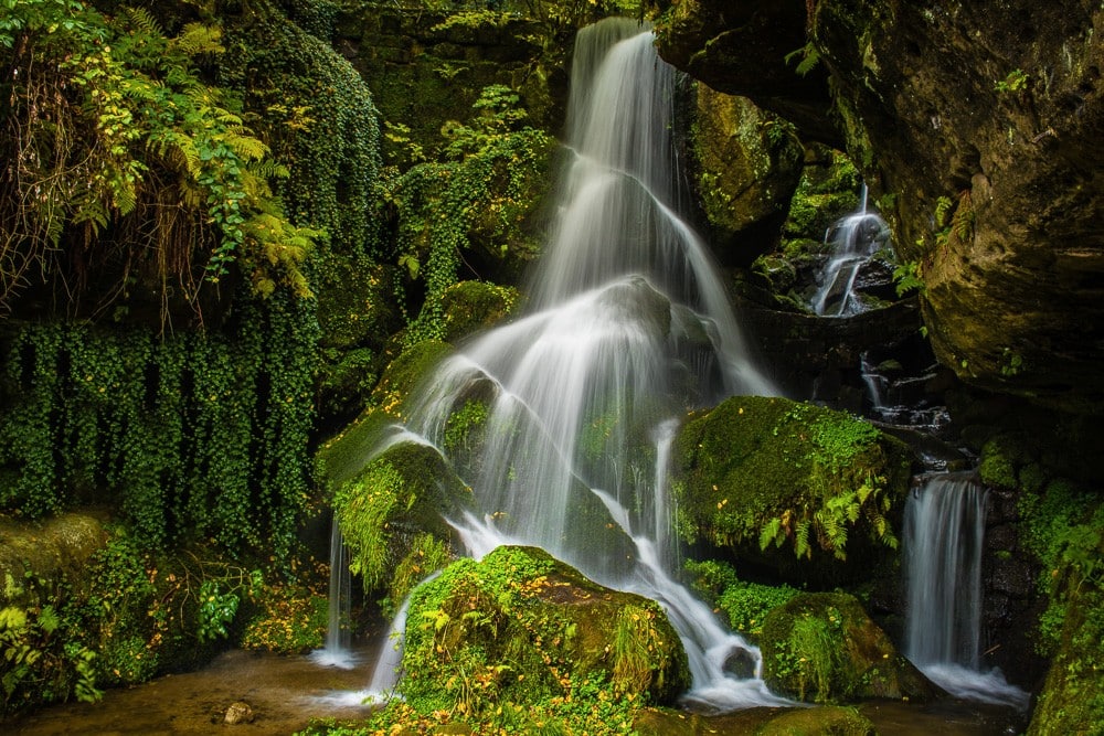 Deutschland - Lichtenhainer Wasserfall, Kirnitzschtal