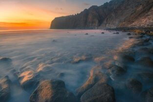 Teneriffa: Strand von Los Gigantes, Kanaren