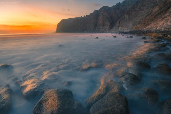 Teneriffa: Strand von Los Gigantes, Kanaren